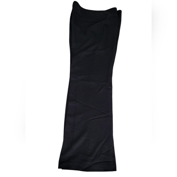 Calvin Klein Wool Black Wide Trousers - Picture 4 of 8